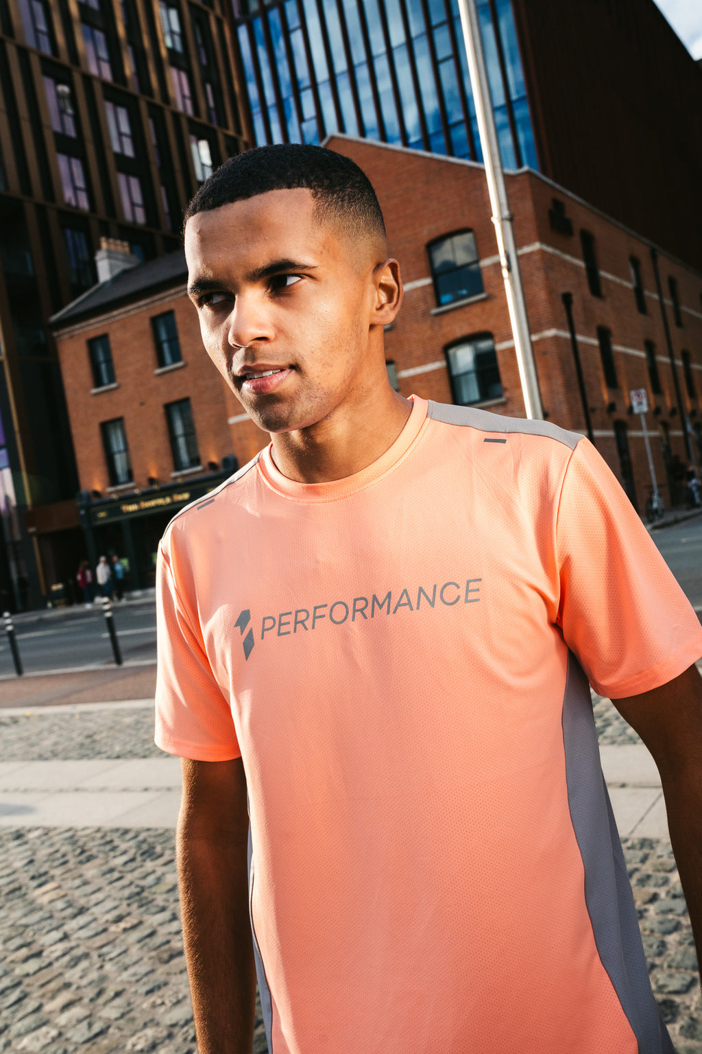 PEACH STRIDE T-SHIRT